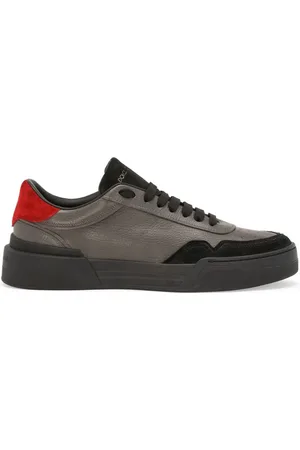 Dolce & Gabbana New Roma panelled leather sneakers
