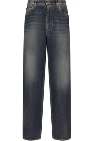 Dolce & Gabbana Stonewashed straight-leg jeans