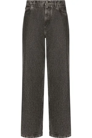 Dolce & Gabbana High-rise straight-leg jeans