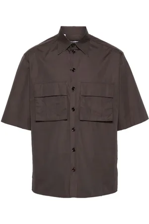 Dolce & Gabbana Logo-embroidered cargo shirt