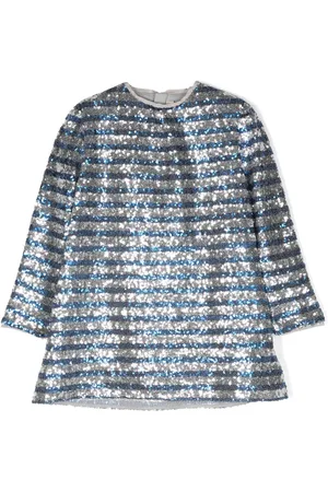 Zadig & Voltaire Sequin-embellished striped dress