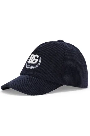 Dolce & Gabbana Logo corduroy baseball cap