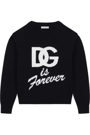 Dolce & Gabbana DG logo wool sweatshirt