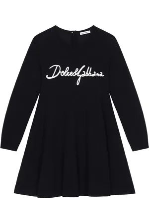 Dolce & Gabbana Embroidered logo dress