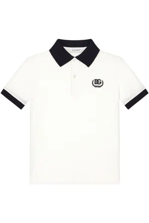Dolce & Gabbana DG-logo cotton polo shirt