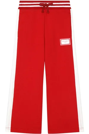Dolce & Gabbana Logo-plaque cotton joggers