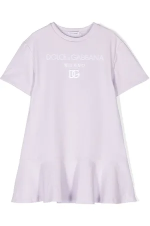 Dolce & Gabbana Logo-embroidered T-shirt dress