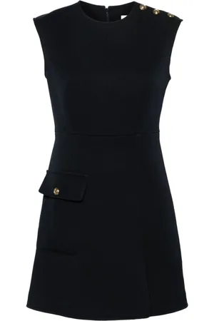 Sandro Dart-detail mini dress
