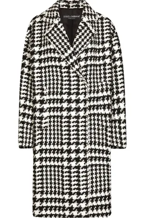 Dolce & Gabbana Houndstooth-pattern coat