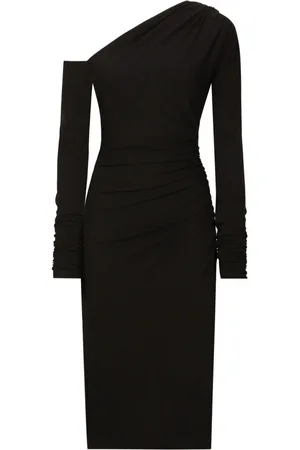 Dolce & Gabbana One-shoulder draped dress