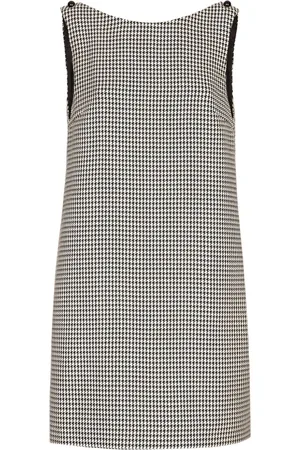 Dolce & Gabbana Houndstooth-pattern dress