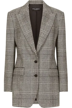 Dolce & Gabbana Glen-plaid blazer