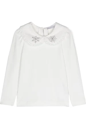 MONNALISA Bib-collar T-shirt
