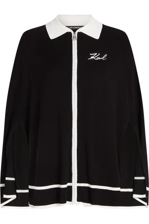 Karl Lagerfeld Essential knitted cape