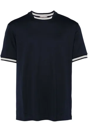 HERNO Striped-border T-shirt