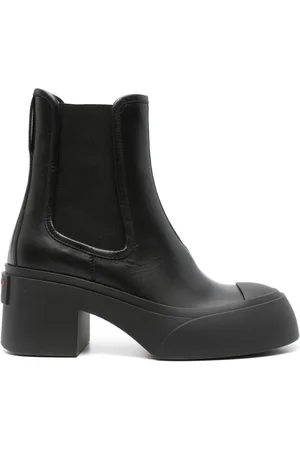 Marni 65mm logo-raised Chelsea boots