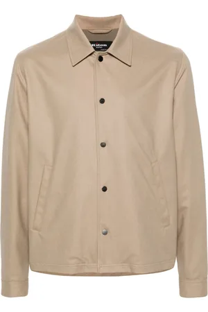 Kiton Logo-studs jacket