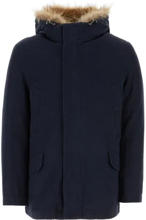 YVES SALOMON Fur-trim hooded parka