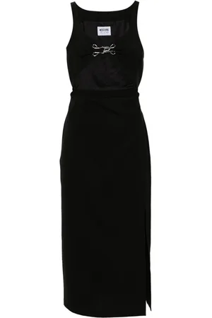 Moschino Decorative hook midi dress