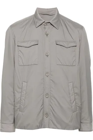 HERNO Logo-plaque jacket