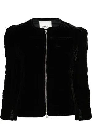 Isabel Marant Djanet quilted velvet jacket