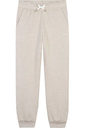 Chloé Printed-pocket track pants