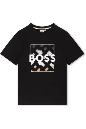HUGO BOSS Logo-print cotton T-shirt