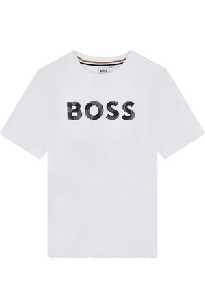 HUGO BOSS Logo-print cotton T-shirt