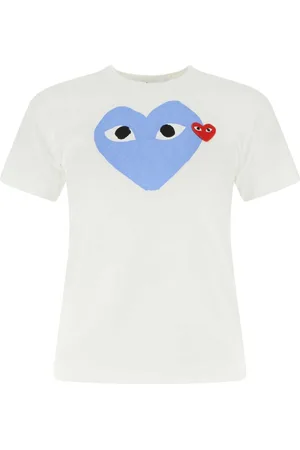 Comme des Garçons Heart-print cotton T-shirt