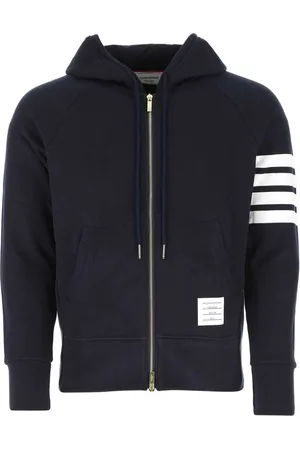 Thom Browne Classic Loopback 4-Bar full-zip hoodie