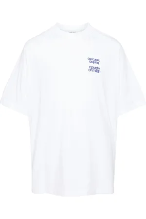 MARCELO BURLON MBCM Slogan cotton T-shirt