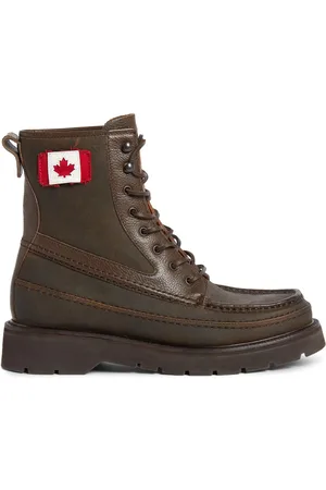 Dsquared2 Canadian Flag ankle boots