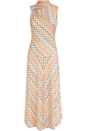 Missoni Zigzag-pattern midi dress