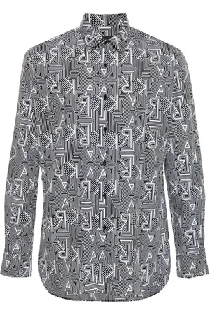 Karl Lagerfeld Logo-print cotton shirt