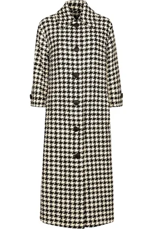 Dolce & Gabbana Houndstooth trench coat