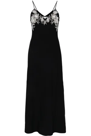 Golden Goose Embroidered sleeveless maxi dress