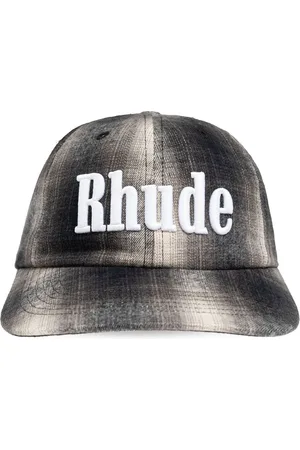 Rhude Embroidered-logo cotton cap