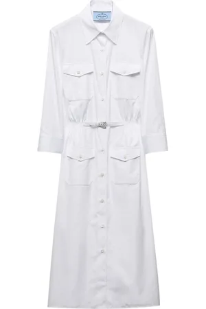 Prada Poplin shirt dress