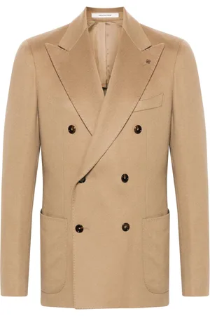 TAGLIATORE Brooch-detail blazer