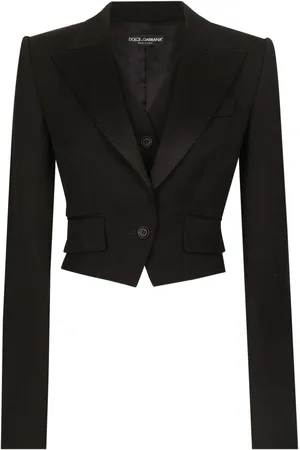 Dolce & Gabbana Gabardine cropped jacket