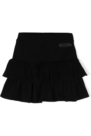 Moschino Logo-embroidered skirt