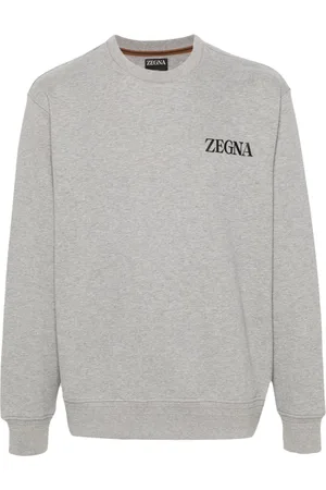 Ermenegildo Zegna Rubberised-logo sweatshirt
