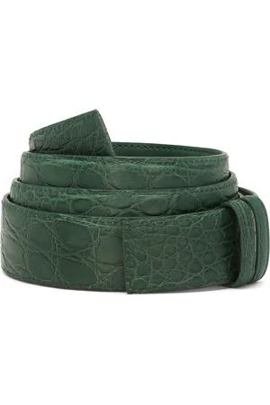 Dolce & Gabbana Crocodile-embossed belt