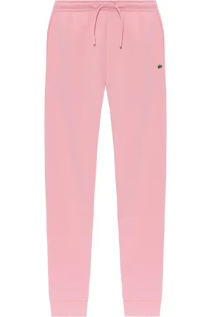Lacoste Logo-embroidered cotton track pants