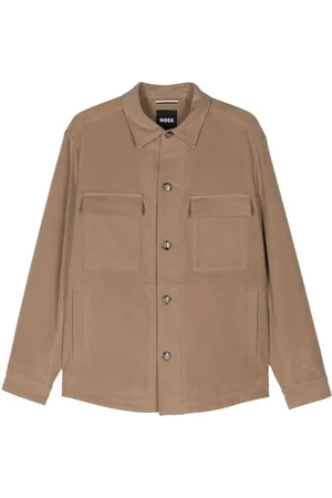HUGO BOSS Flannel shirt jacket