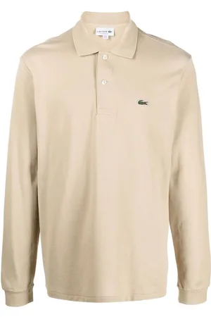 Lacoste Appliqué-logo long-sleeve polo shirt