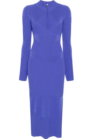 Patrizia Pepe Logo-charm midi dress