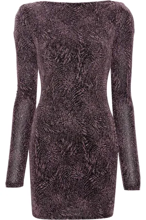 Patrizia Pepe Logo-charm mini dress