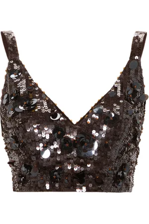 P.A.R.O.S.H. Sequinned top