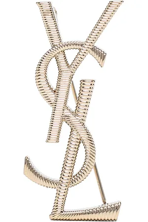 Saint Laurent Cassandre Tubogaz brooch